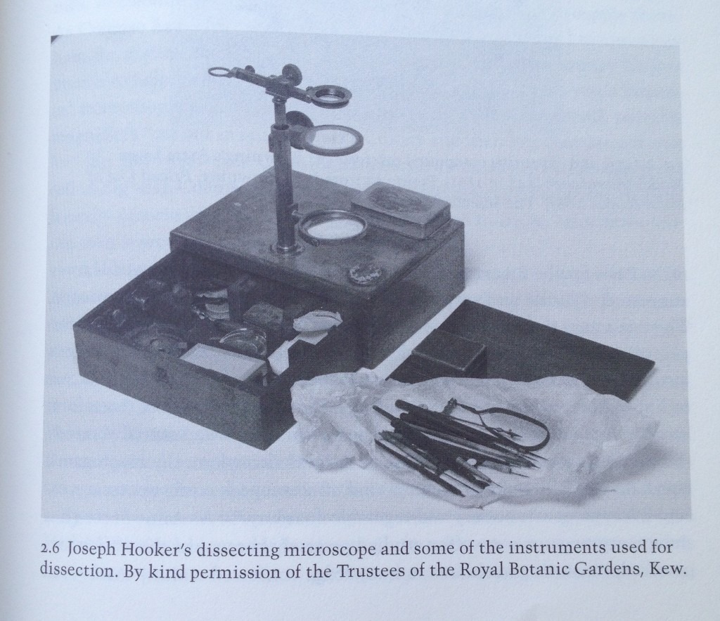 A dissecting microscope was one of the sought after tools for the field collectors but not easily obtained 